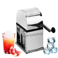 Hand-driven ice blender Hand-cranked ice crusher Commercial Manual ice crusher Household Use Crushed Ice Machine 1pc