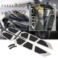 New Motorcycle Accessories Footrest Footboard Step Footpad Pedal Plate Foot Pegs For Honda Forza 350 FORZA NSS NSS350 Forza350
