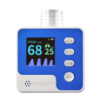 Veterinary Etco2 Handheld Capnograph Veterinary Pulse Oximeter
