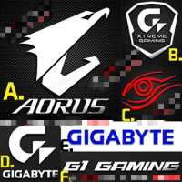 GIGABYTE AORUS G1 gaming Metal Logo Sticker For Laptop PC Tablet Desktop Computer Mobile Digital Personalized DIY Decoration