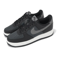 【NIKE 耐吉】休閒鞋 Air Force 1 07 LV8 男鞋 女鞋 黑 灰 AF1 經典(FJ4170-004)