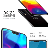 強強滾p-VIVO X21 6.28吋 隱形指紋 八核心 手機 (6G/128G) 指紋 臉部 解鎖