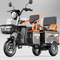 Electric tricycle, household small elderly freight forwarder, dual-purpose elderly electric scooter