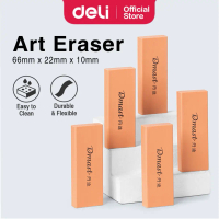 Deli Dmast Drawing Art Eraser Art Rubber Pemadam Lembut Melukis Sketch Pencil Eraser Stationery Scho