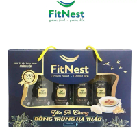 [Xu hướng mới] HỘP QUÀ 6 LỌ FITNEST ĐÔNG TRÙNG HẠ THẢO 35%  - 150ML  - HỖ TRỢ SỨC KHOẺ
