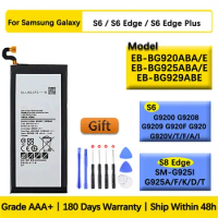 Battery For Samsung Galaxy S6 Edge Plus Series Mobile Phone Replacement EB-BG920 925ABA E EB-BG929ABE Batteries.