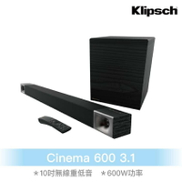 Klipsch Cinema 600 3.1 聲霸Soundbar 家庭劇院 音響 福利品