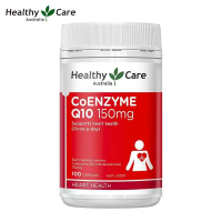 Healthy Care CoQ10 Coenzyme Q10 150 mg for heart health 100 tablets.