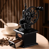 GIANXI Retro Manual Coffee Grinder Portable Ferris Wheel Coffee Grinder Professional Manual Coffee Accessories Hand Grinder