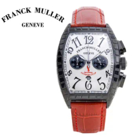 New FRANCK MULLER Top Watch Brand Man Watch Imported OS Quartz Movement Men's Watches Clock High-end Luxury Boutique Men Watch.