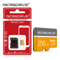 Real Capacity 256GB High Speed Mini SD Cards Memory U3 memoria V30 Micro TF Card Flash memory Card With SD Adapter Free Shipping