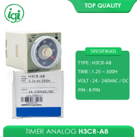 TIMER H3CR-A8 / TIMER H3CR 220VAC MULTIFUNGSI OMRON