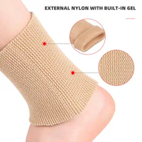 2Pcs Ankle Sleeves Moisturizing Sport Protector Ankle Brace Ice Skate Guards for Skating Riding Skiing Ankle Protection