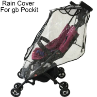 1:1 Stroller Accessories Rain Cover for Goodbaby POCKIT Waterproof Windproof Dust-proof Cover For GB A 2S 3S 3C PLUS 18CN 2D