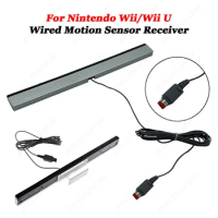 Remote Wired Infrared Receiver IR Signal Ray Wave Sensor Bar With Stand For Nintendo Wii/ Wii U Wireless Controller Game Console