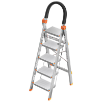 步昇不銹鋼梯用折疊伸縮室內多功能加厚鋁合金人字梯商用樓梯