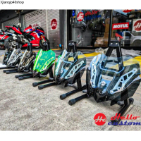ขายดีประจำเดือนนี้ ชิวหน้าซิ่ง พร้อมขา CNC Xmax300 2023 ชิวหน้าแต่ง พร้อมขา อลูมิเนียม CNC Xmax 300 