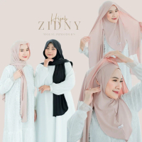 HIJABZIDNY- Hijab Pashmina instan inner menutup leher bahan jersey Masker Kerudung Panjang Muslim Hi