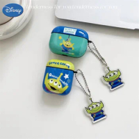 Disney Cute Alien For Apple AirPods 1 2 Pro 3rd Generation Cover Bluetooth Headphone Cover Cartoon Protective Case With Pendant