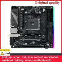 Used For STRIX B450-I GAMING MINI ITX Motherboards Socket AM4 DDR4 64GB For AMD B450 Desktop Mainboard M,2 NVME USB3.0