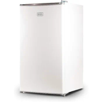 BCRK32W Compact Refrigerator Energy Star Single Door Mini Fridge with Freezer, 3.2 Cubic Ft., White