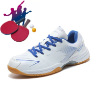 Youth Table Tennis Shoes Classic Men's and Women's Volleyball Shoes Men's Large Fitness Badminton Shoes Coach Tennis