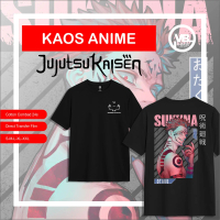 KAOS ANIME RYOMEN SUKUNA || JUJUTSU KAISEN || CATOON COMBAD 24S || VBASE CLOTH