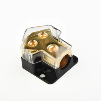 Bộ phân phối điện hai chiều (nguồn/đất), kích cỡ 0 và 4AWG, dành cho AWG, phù hợp cho ô tô và âm tha
