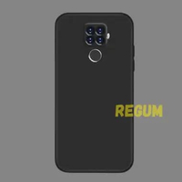 Soft Case Xiaomi Redmi Note 9 Silikon Candy Macaron Bludru Hitam