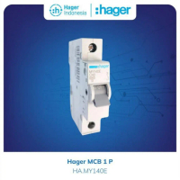 MCB Hager 6A/10A,16A/20A/25A/32A/40A/50A/63A - 1 phase Single Pole 4,5Ka Original