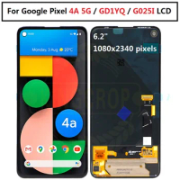 For Google Pixel 4a 5G LCD Display Pixel 4a 5G Display Touch Screen Digitizer Assembly GD1YQ G025I For Google Pixel 4a 5g lcd