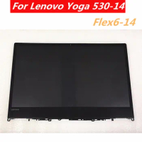 14 INCH FOR LENOVO YOGA 530-14 Flex6-14 lcd TOUCH SCREEN DIGITIZER LCD DISPLAY ASSEMBLYWITH FRAME 1920*1080 or 1366*768