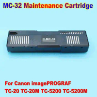 MC32 Maintenance Cartridge MC-32 Waste Ink Tank Kit For Canon imagePROGRAF TC-20 TC-20M TC20 TC20M Maintenance Tank 1156C009AA