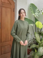 Ederra Celissa Tunik / Tunik Wanita / Atasan Wanita L/XL Moisty Green