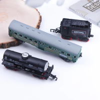 Train Track Cargo Car Carriage Wagons Models Guage Accessories DIY Toy Classic Electric Trains Rail King Railway Trian Track Set