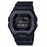 【CASIO 卡西歐】G-SHOCK 智慧型藍芽錶款G-SQUAD系列/46mm/全黑(GBX-100NS-1)