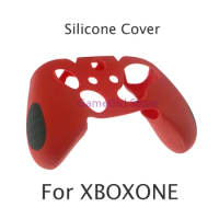 1pc Dual-color Thicken Soft Silicone Cover Skin Shell For Xbox One Controller Protective Case
