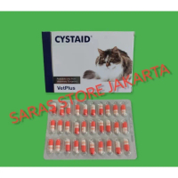 Cystaid Plus CystaidPlus Kapsul Obat Gangguan Saluran Kencing Kucing -  per kapsul DIS KON HANYA HAR