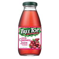 免運 樹頂TREE TOP 100%蔓越莓汁 300ml x 24瓶(玻璃瓶)  樹頂 (HS嚴選)