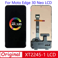 Original 6.28''For Motorola Edge 30 Neo LCD XT2245-1 Display Touch Screen Digitizer Assembly For Moto Edge30 Neo LCD Replace