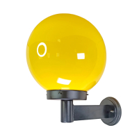 【彩渝】300MM PMMA 壁燈(戶外球形壁燈 球形燈罩 階梯燈 洗牆燈 可搭LED)
