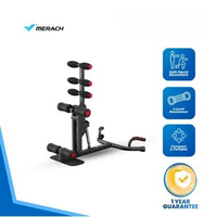 MERACH - Squat Trainer Machine Adjustable Resistance Red Black