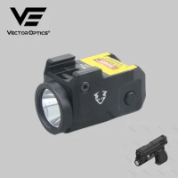 Vector Optics 9mm Pistol LED Flashlight Combo Subcompact Airsoft Weapon Guns Laser Light Sight
