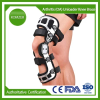 KOMZER OA Unloader Knee Brace Orthopedic Ligament Injury Protector Arthritis Osteoarthritis Relief Joint Pain Support Stabilizer