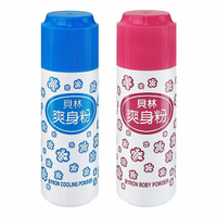 貝林 爽身粉(180g) 藍-涼感／粉-一般 款式可選 痱子粉【小三美日】DS014767