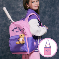 【MLB】童裝 後背包 兒童書包組 Varsity系列 紐約洋基隊(7ABKV014N-50VOS)