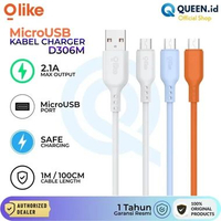 Olike D306M Kabel Data Charger Micro USB 1M 2.1A Fast Charging