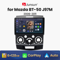 Junsun V1 Wireless CarPlay Android Auto Radio For Ford Everest Ranger Mazda BT-50 J97M 2006-2011 Car Multimedia 2din autoradio
