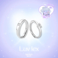 Braceletshouse  แหวนคู่เงินแท้ Luv Lex ส่งฟรี EMS ! [BB2-2] คําแนะนําผลิตภัณฑ์ใหม่ของเดือนนี้