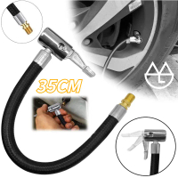 350MM Selang Adaptor Extension Extender Pompa Ban Elektrik Untuk Mobil Motor Sepeda Extension Hose A